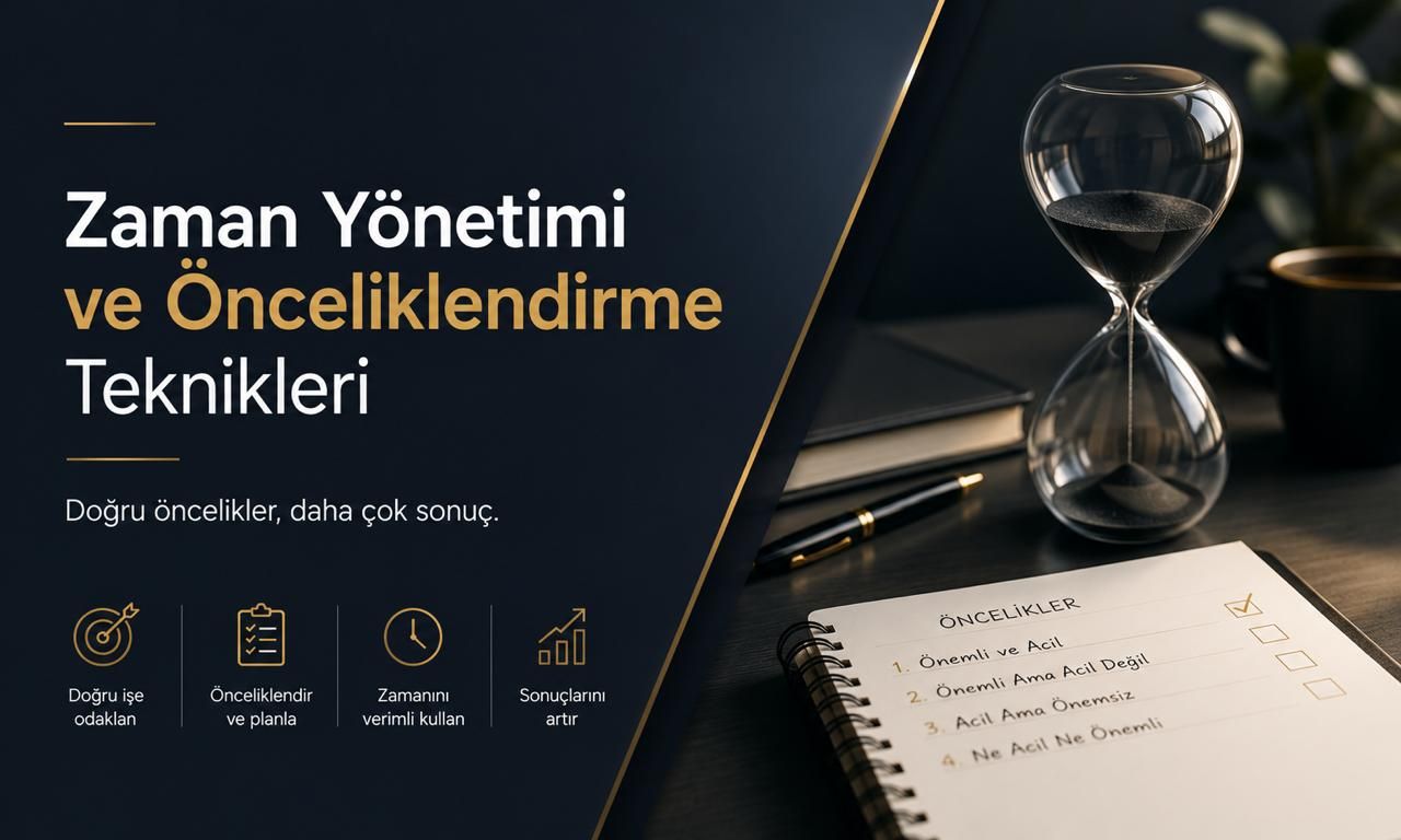 Zaman Yönetimi ile Önceliklendirme ve Odaklanma